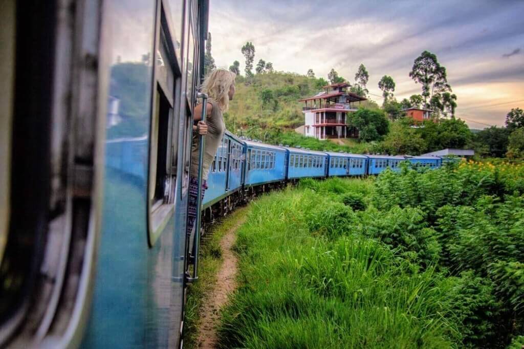 Treno panoramico di Nuwara Elyia e Ella, Sri Lanka.