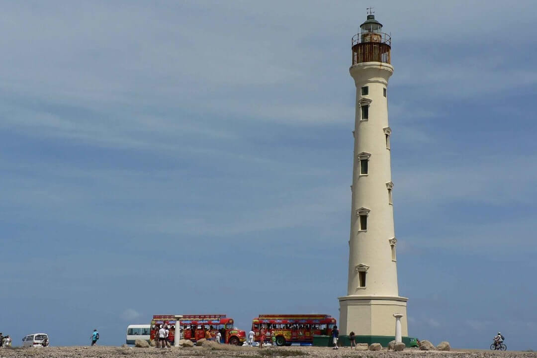 Il California Lighthouse, ad Arashi, Aruba.