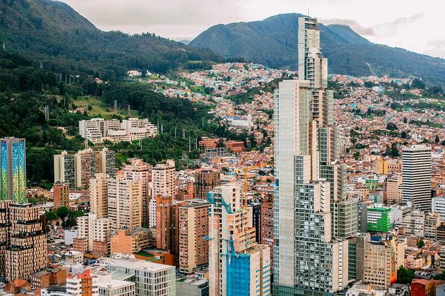 La vista dall'alto di Bogotà. Segui i consigli di Amerigo.it per sapere cosa vedere durante un viaggio in Colombia
