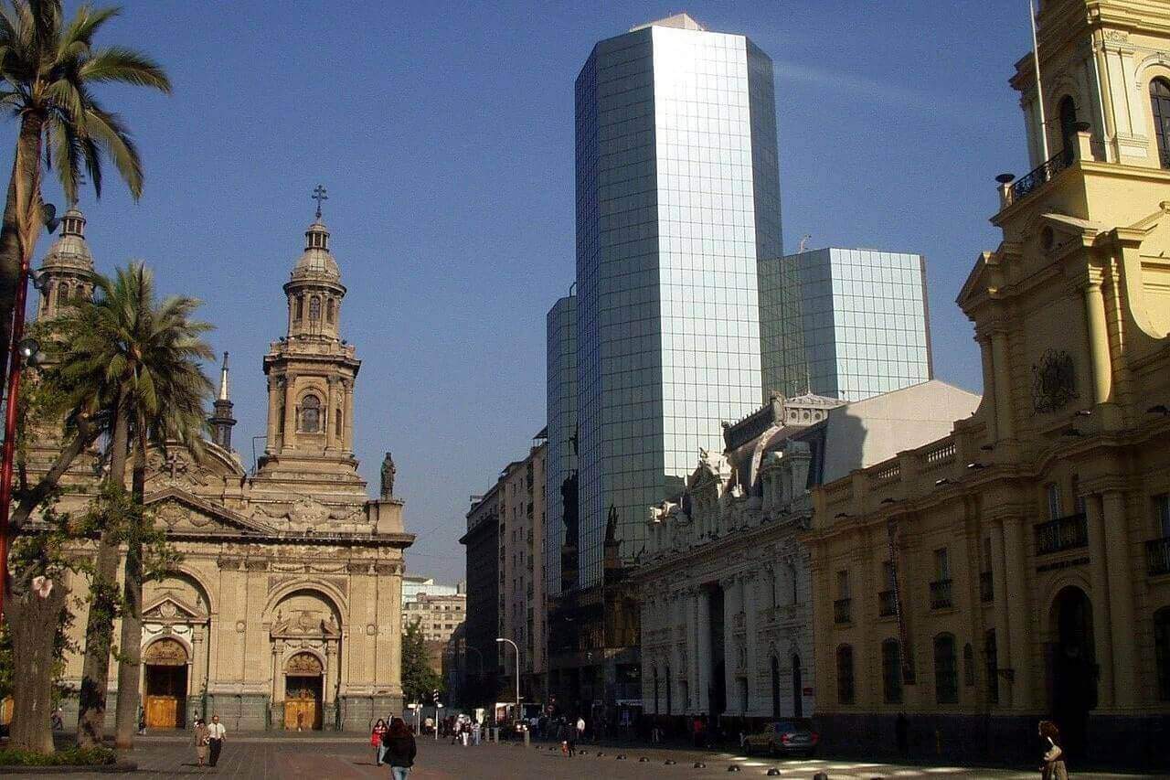 La Cattedrale di Santiago del Cile.