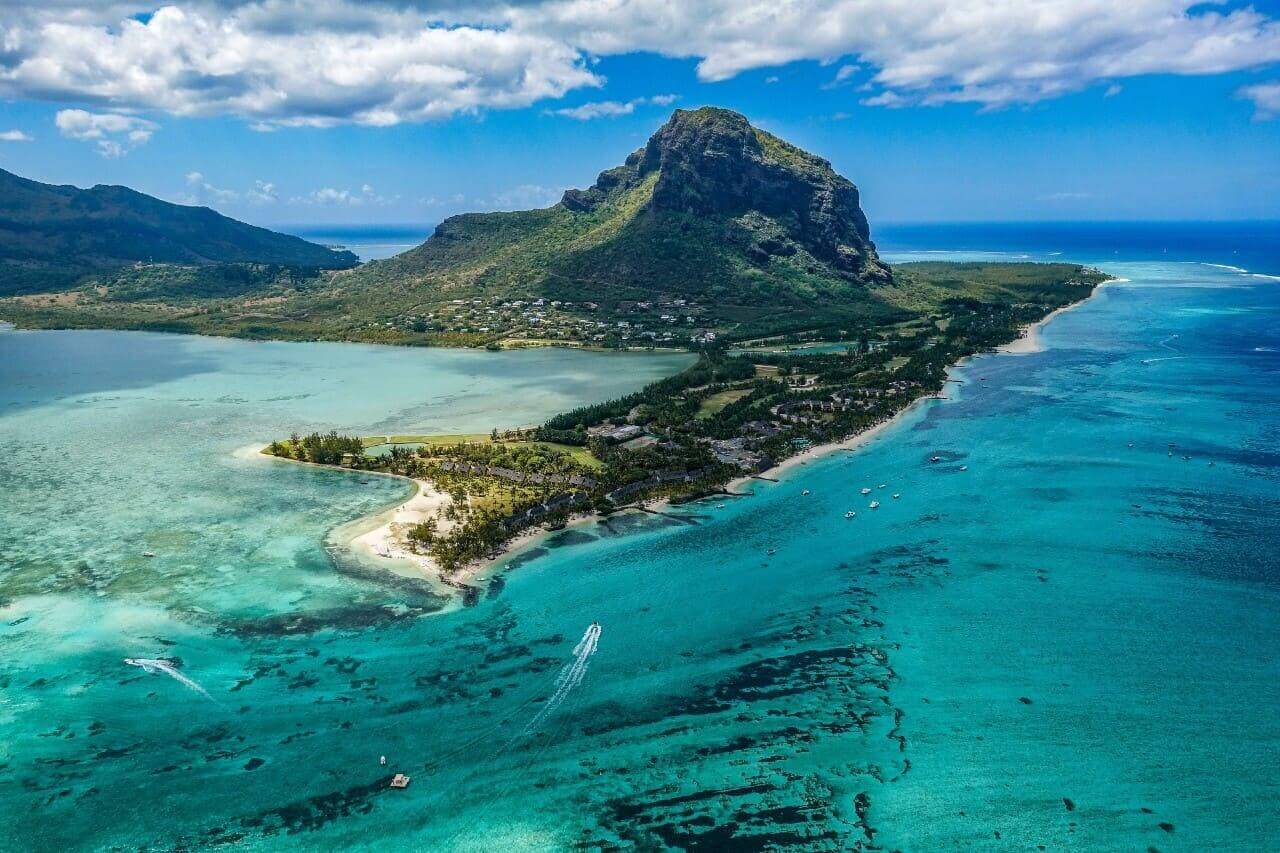 Vista aerea dell'isola: dove e quando andare a Mauritius