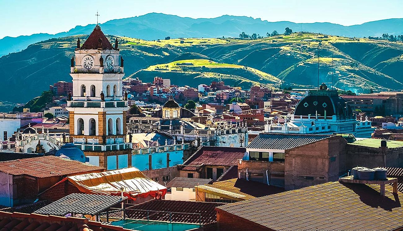 I tetti di Sucre, altra splendida località della Bolivia, da non perdere per sapere dove andare per visitare le migliori città