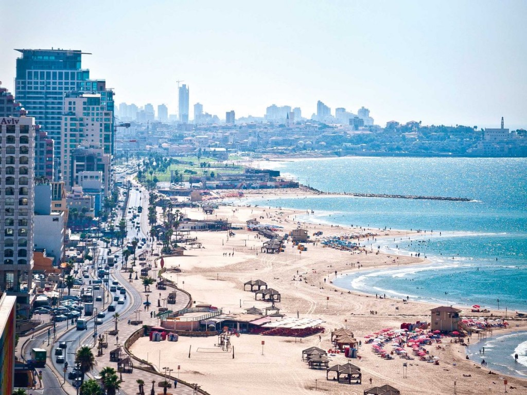 La splendida Gordon Beach di Tel Aviv. Scopri cosa vedere in Israele con Amerigo.it