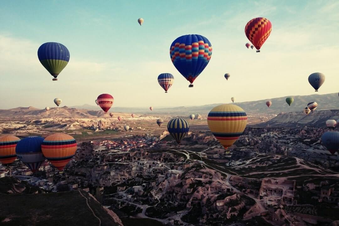 Viaggio in mongolfiera sopra la Cappadocia. Cosa vedere in Turchia?