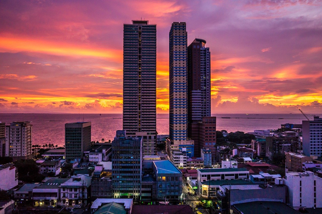 I grattacieli di Manila. Una delle prime mete per sapere cosa vedere alle Filippine