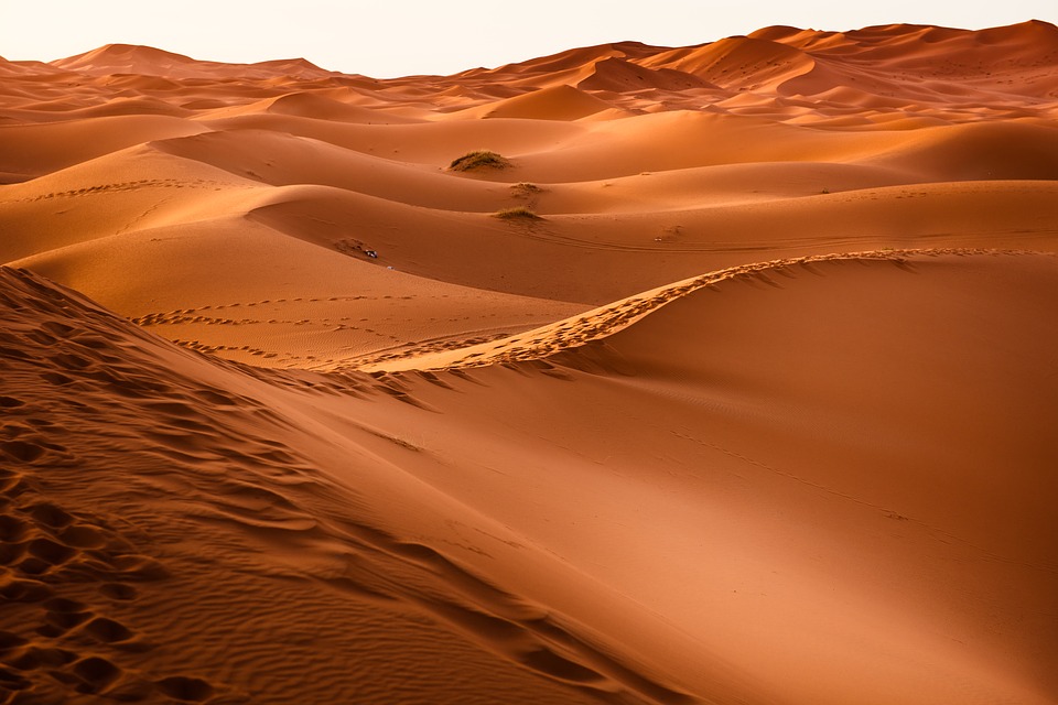 Dune del deserto in Marocco