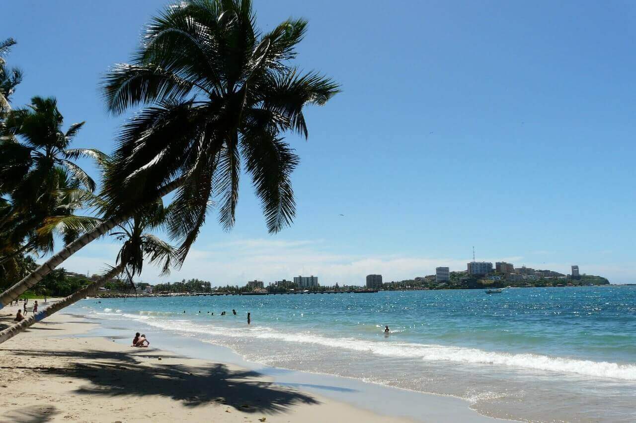 Una spiaggia dell'Isla Margarita, in Venezuela.