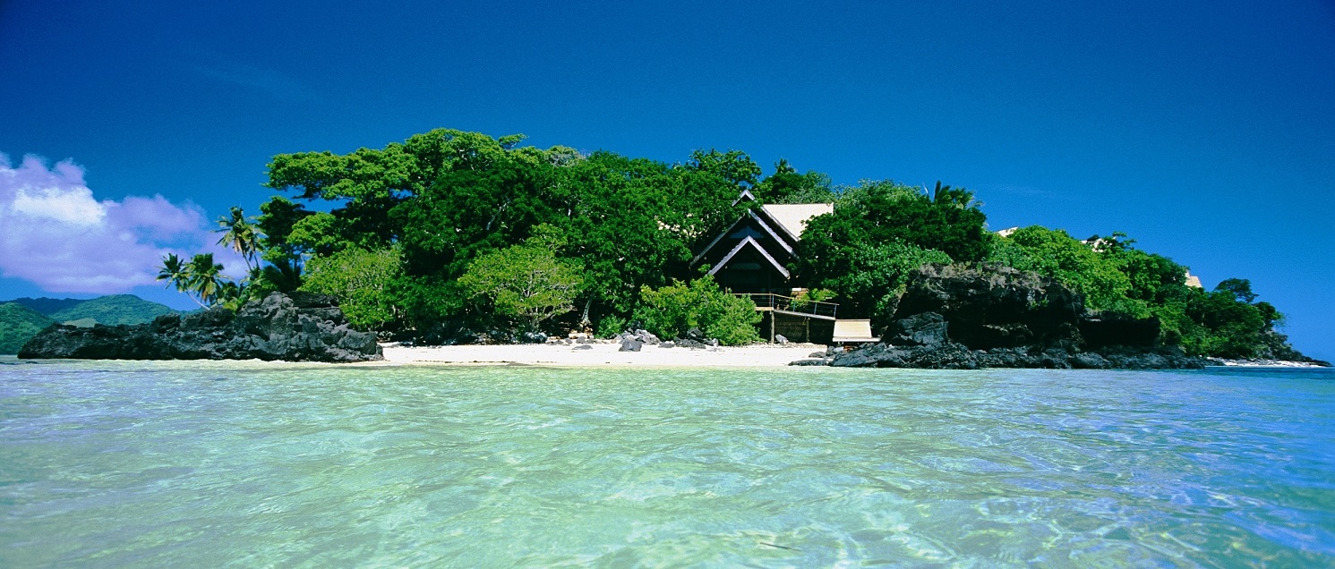 Solo una tra le infinite spiagge di sabbia bianca su cui goderti un relax assoluto con l'assicurazione viaggio Figi di Amerigo