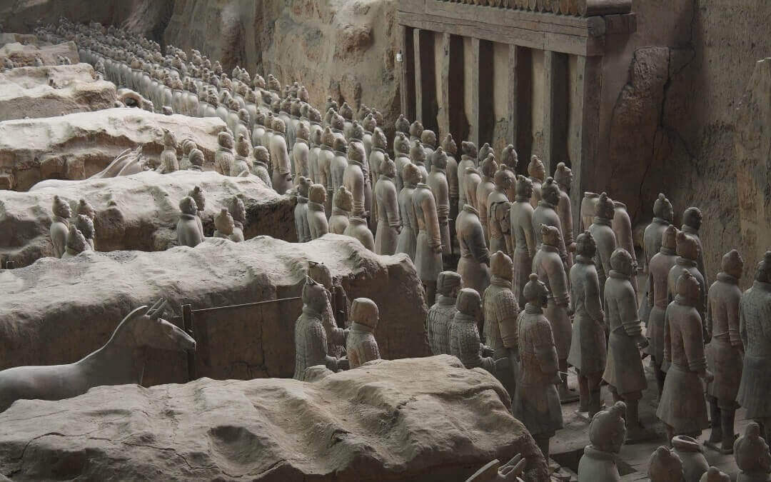 L'esercito di Terracotta a Xi'An in China.