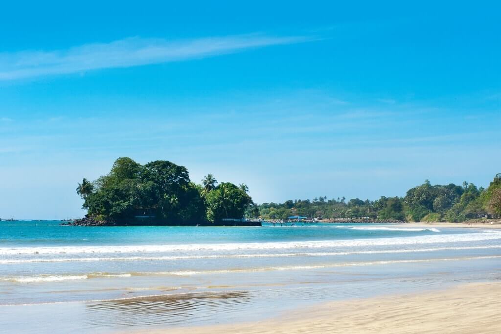 Litorale di Mirissa, in Sri Lanka: il mare e le spiagge più belle dell'isola.